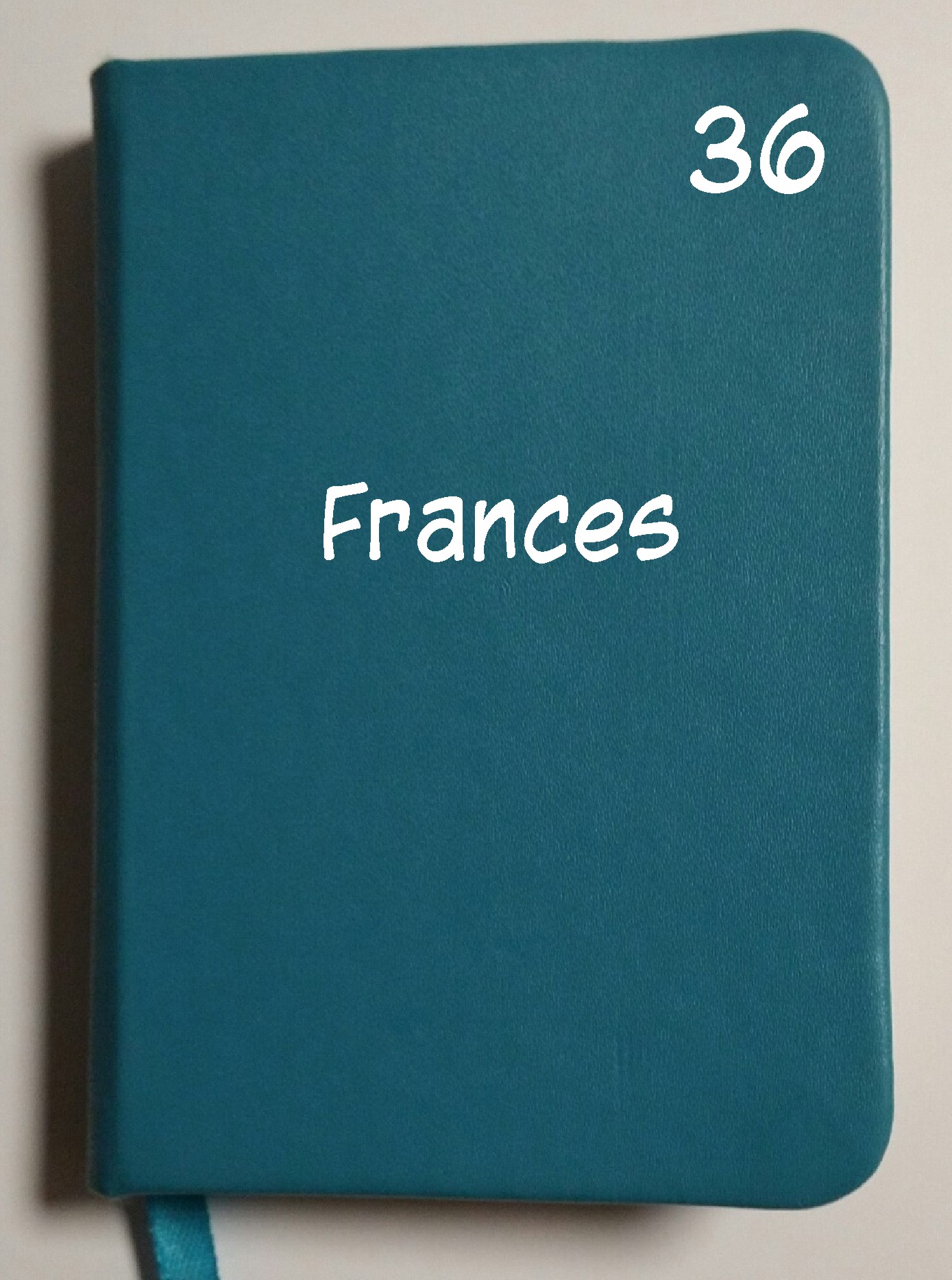 Carnet 36 - Frances