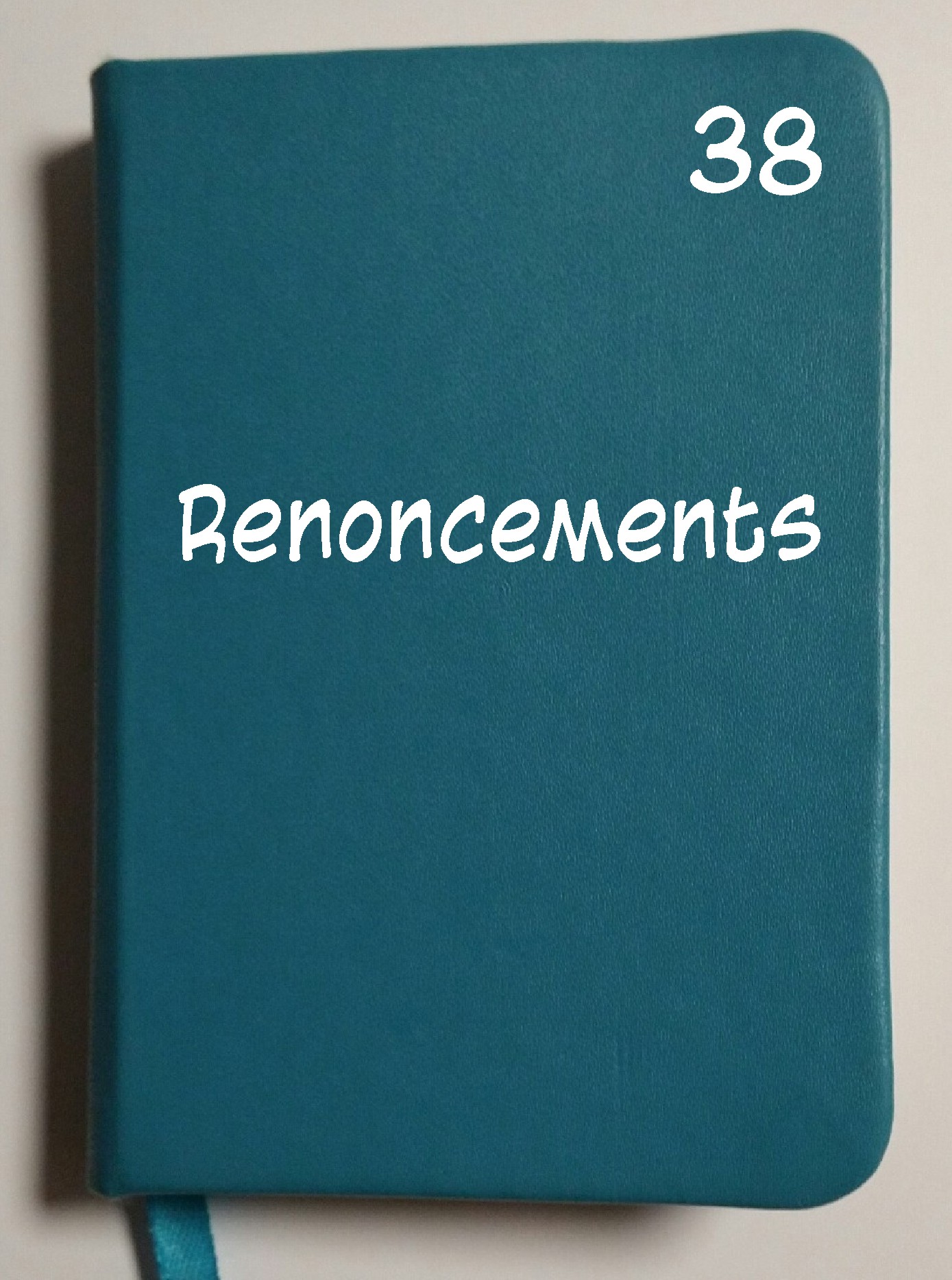 Carnet 38 - Renoncements